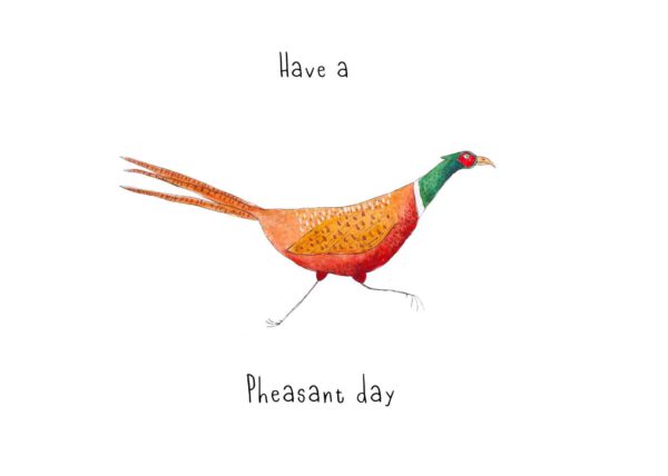 Have a pheasant day
