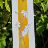 Boekenlegger, bloemen, geel - Image 2