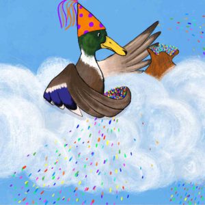 Confetti eend